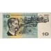 AUSTRALIA 1966 . TEN 10 DOLLARS BANKNOTE . COOMBS/WILSON . STAR NOTE